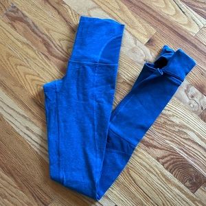 Lulu Size 4 full length footed leggings